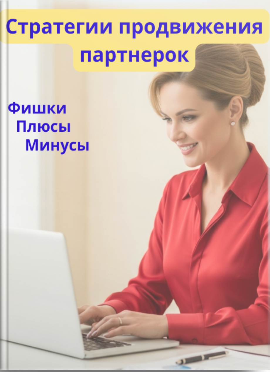 Обложка PDF-книги по партнерскому маркетингу